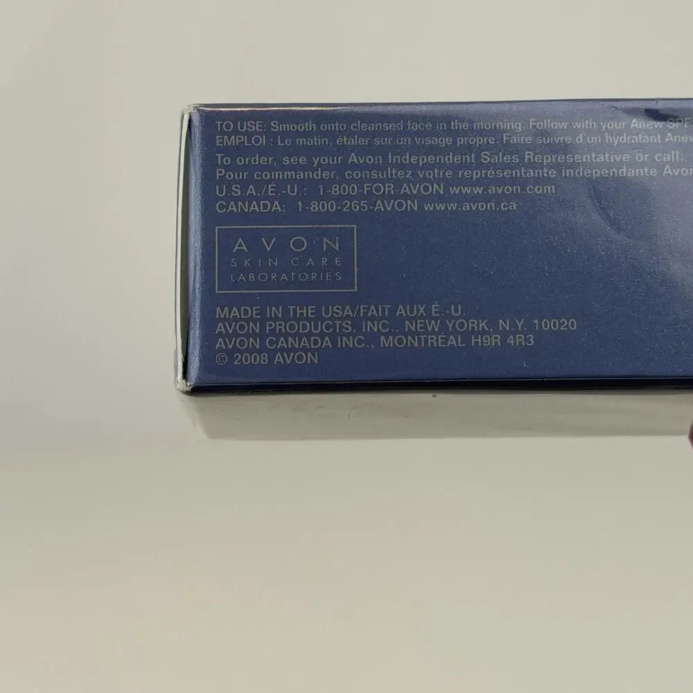 Vintage 2008 Avon Anew Rejuvenate Flash Facial Instantane 1 Oz Sealed
